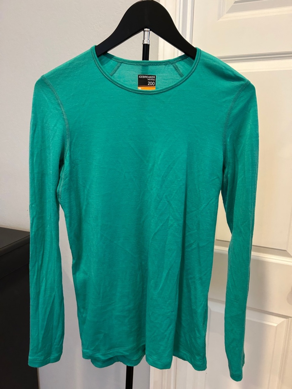 Icebreaker Women’s Long Sleeve Base Layer - Teal Green